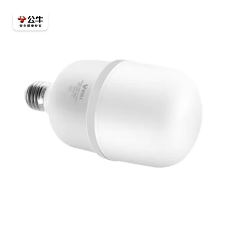 BULL/公牛 LED柱形灯 MQ-C030C-AS 30W E27 3000lm φ100×172mm 白光6500K 1个