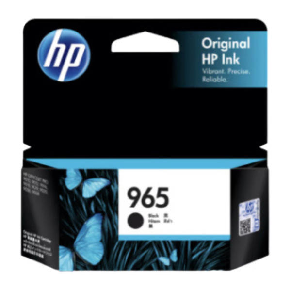 HP/惠普 墨盒 3JA80AA 965 黑色 适用hp 9010/9019/9020打印机 1盒