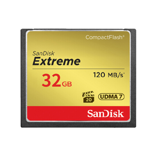 SANDISK/闪迪 CF存储卡 32G 120MB/s 1个