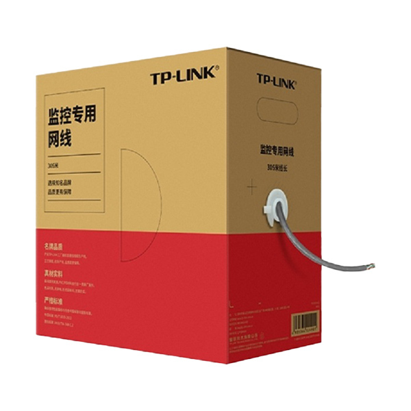 TP-LINK/普联 监控专用网络工程线 TL-EC5e-305B 长305m 1箱