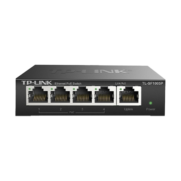 TP-LINK/普联 5口POE网络交换机 TL-SF1005P 含RJ45端口×5 1个