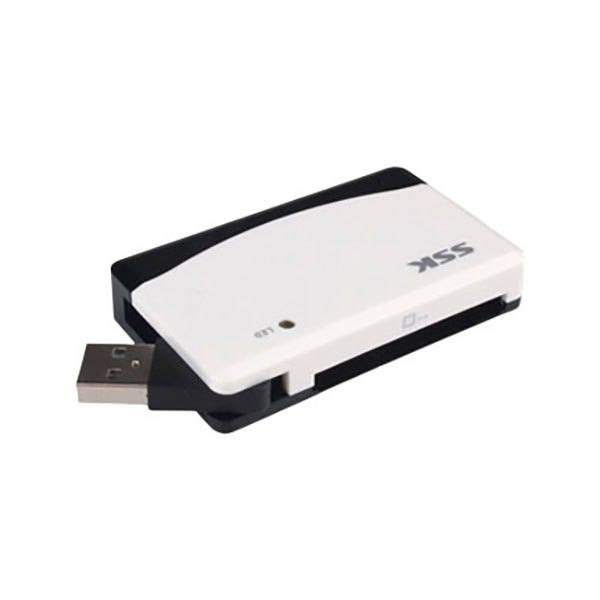 SSK/飚王 USB2.0高速多合一读卡器 SCRM057 1个