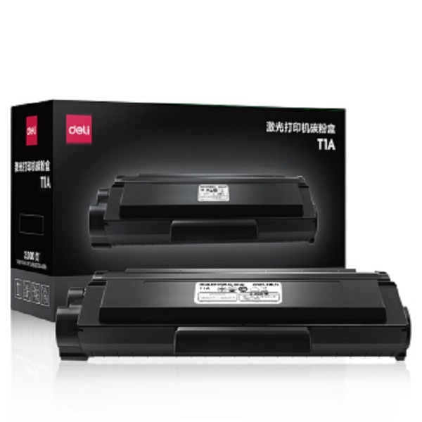 DELI/得力 黑色碳粉盒 T1A 适用P2500D/DN/DW/DNW M2500D/DW/ADNW 1个