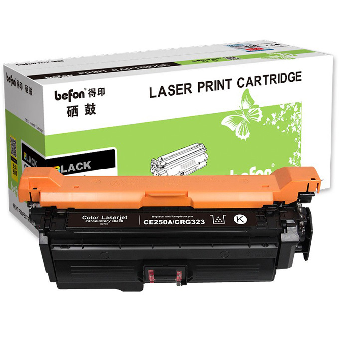 BEFON/得印 硒鼓 CE250A 黑色 适用惠普HP CP3520/CP3525/CP3525n/CP3525dn/CM3530 1支 1盒