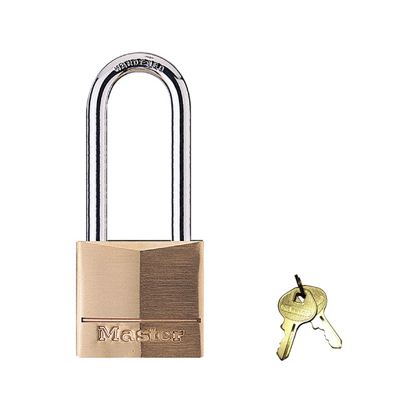 MASTERLOCK/玛斯特锁 4弹子黄铜挂锁 140MCNDLH 不同花 1把