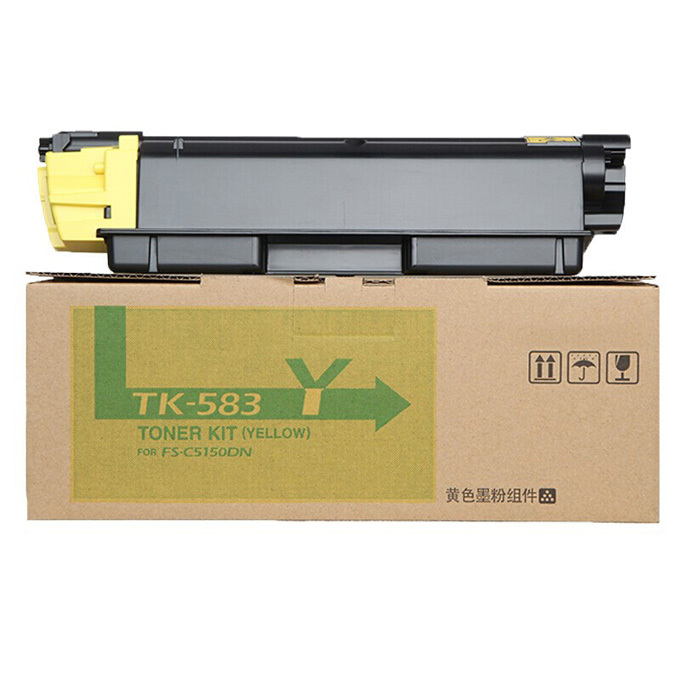 BEFON/得印 粉盒 TK583Y黄色京瓷 1支 1盒