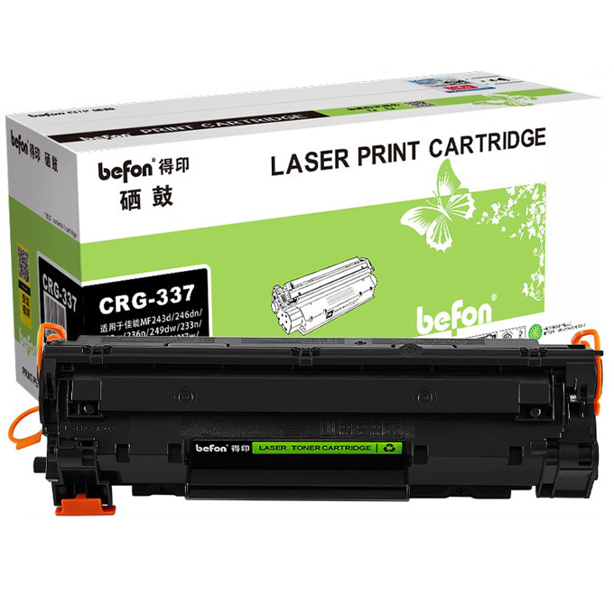 BEFON/得印 硒鼓 CRG337 黑色 适用MF211 MF212w MF215 MF216n MF216nz MF217w 1支 1盒