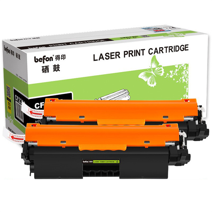 BEFON/得印 带芯片易加粉粉盒 CF230A 黑色 适用M203d M203dw M203dn MFPM227sdn M227fdn 2支 1盒