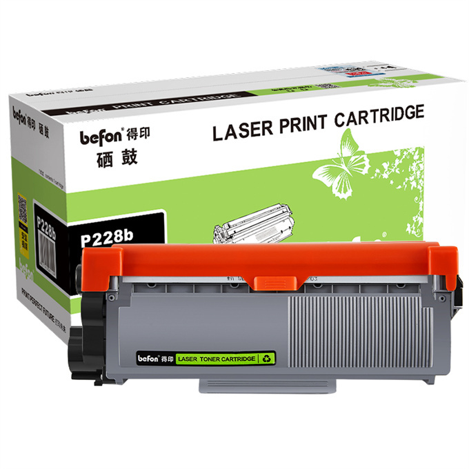 BEFON/得印 粉盒 P228B 黑色 适用brother MFC7380 7480D 7880DN DCP7080 1支 1盒