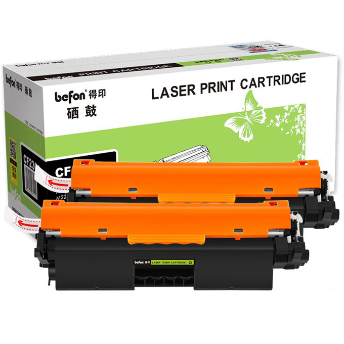 BEFON/得印 带芯片大容量粉盒 CF230A 黑色 适用M203d M203dw M203dn MFPM227sdn M227fdn 2支 1盒