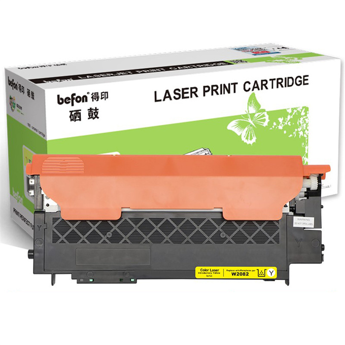 BEFON/得印 带芯片易加粉粉盒 W2082A 黄色 适用150a 150nw MFP178nw 179fnw 1支 1盒