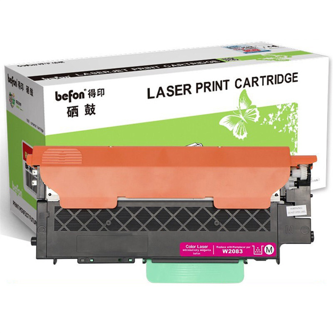 BEFON/得印 带芯片易加粉粉盒 W2083A 红色 适用150a 150nw MFP178nw 179fnw 1支 1盒