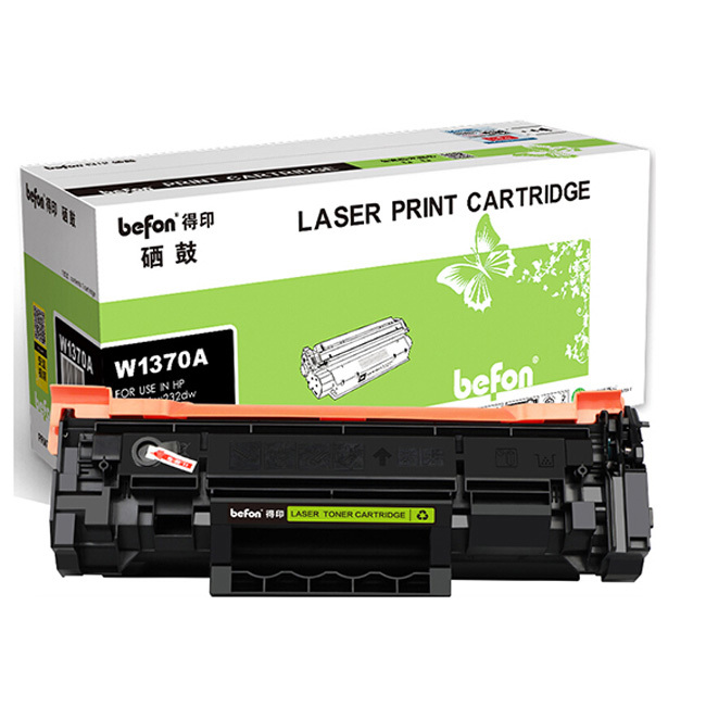 BEFON/得印 易加粉不带芯片硒鼓 W1370A 黑色 适用M234dw M234dwe M234sdw M209 M209d M209dwe M211d 1支 1盒