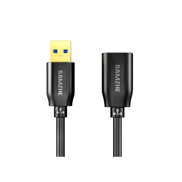 SAMZHE/山泽 USB3.0延长线(公对母) UK-030 3m 黑色 1根