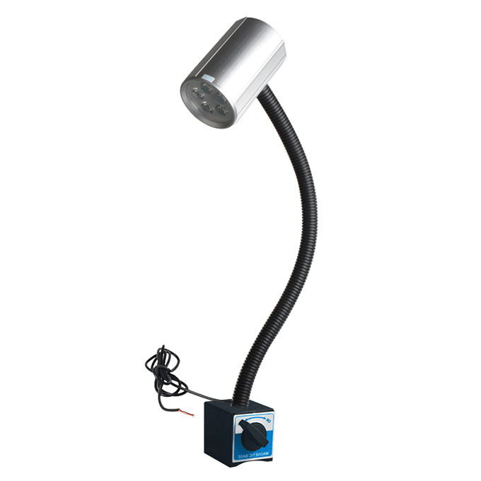 JIUJIA/九家 Y2机床工作灯 YT7W1-02W3-B-1S2 管长500mm 7W 24V 开关磁底座 1个
