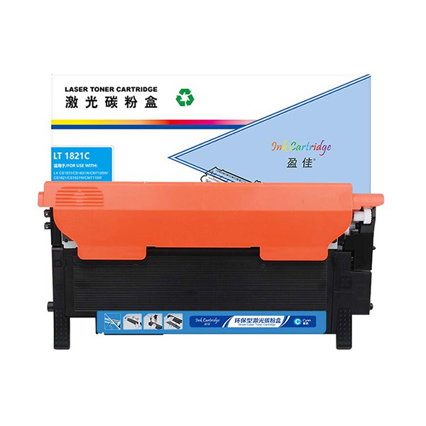 INK CARTRIDGE/盈佳 粉盒 LT1821C 兰色 适用联想 cm7120W/CS1821/CS1821W/ CS1831/CS1831W 1支