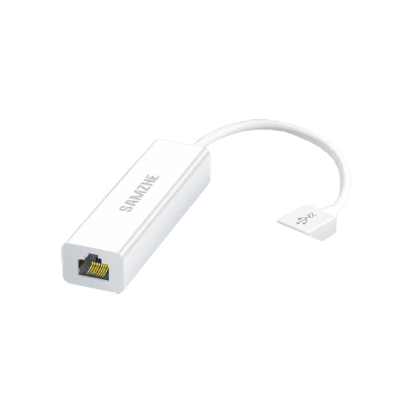 SAMZHE/山泽 USB3.0千兆有线网卡 UWH12 白色 1个