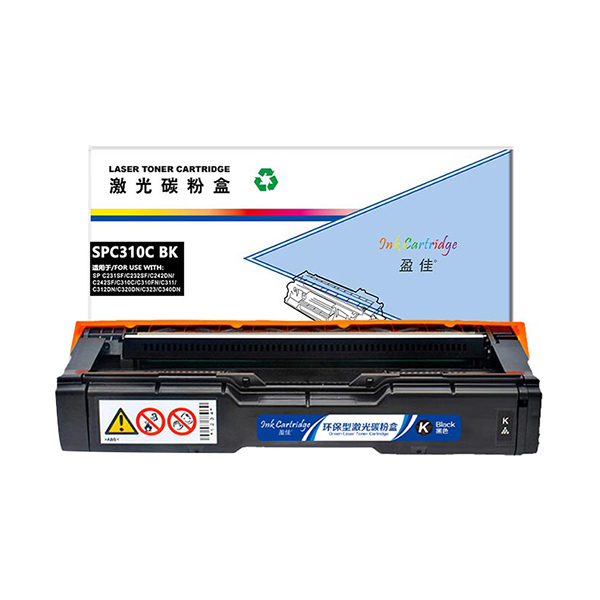 INK CARTRIDGE/盈佳 硒鼓 SPC310C BK 黑色 适用理光 SP C242DN/C242SF/C231SF/C312DN/C340DN 1支