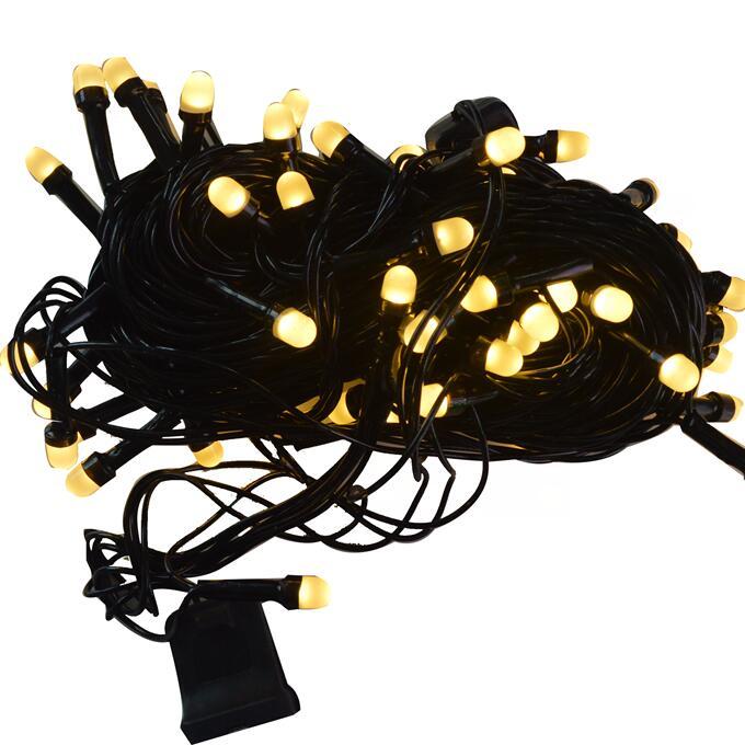 GERUIJIE/格瑞捷 LED彩灯串 LED-10m-100T 黄 黑线 1条