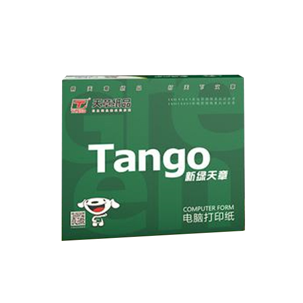 TANGO/天章 打印纸 241-4-1/2S 二等分 白/红/蓝/黄 1000页 撕边 1箱