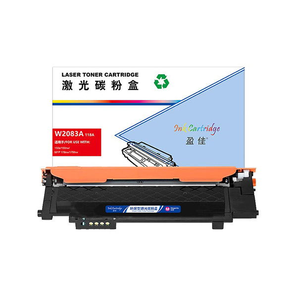INK CARTRIDGE/盈佳 硒鼓 W2083A 118A 红色 适用惠普 HP Color Laser 178nw/179fnw/150a/nw/179fnw 1支