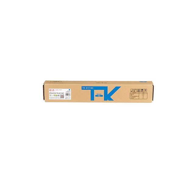 PRINT-RITE/天威 粉盒 TK-8118C 青色 适用KYOCERA-TK-8118C 90g 带芯片 1支