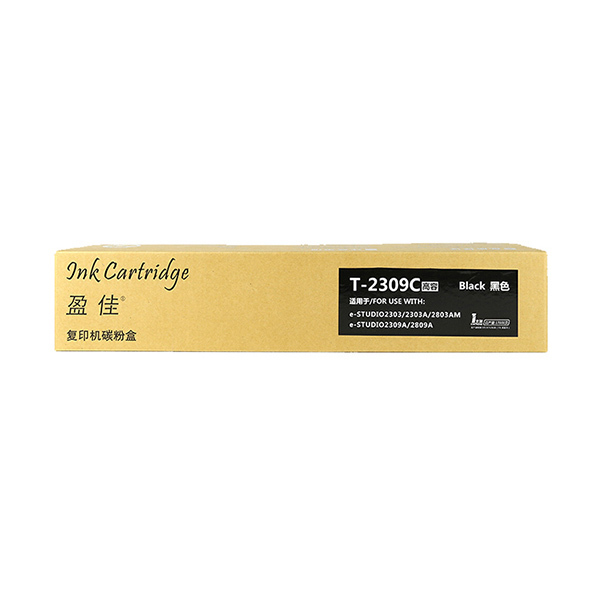 INK CARTRIDGE/盈佳 复印碳粉盒 T-2309C高容 黑色 适用东芝Toshiba e-STUDIO2303A/2303AM/2803AM/2309A 1支