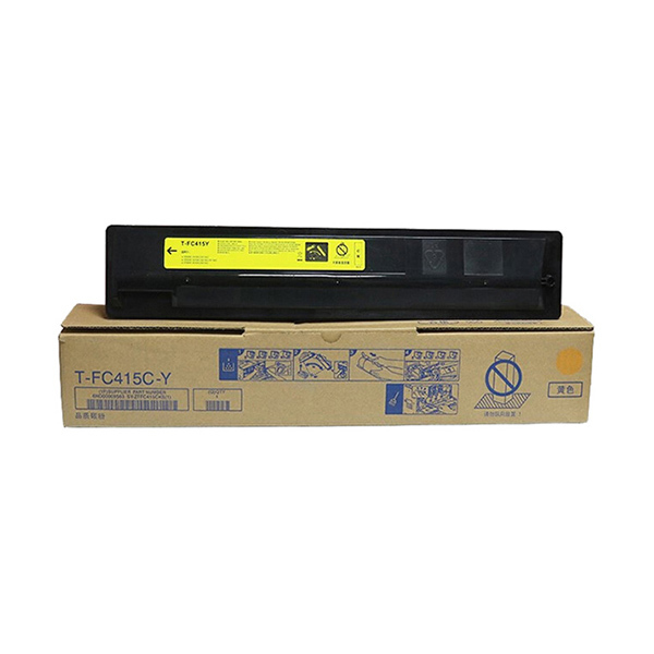 INK CARTRIDGE/盈佳 复印碳粉盒 T-FC415C-Y 黄色 适用东芝Toshiba e-STUDIO2010AC/2510AC/2515AC/3015AC 1支