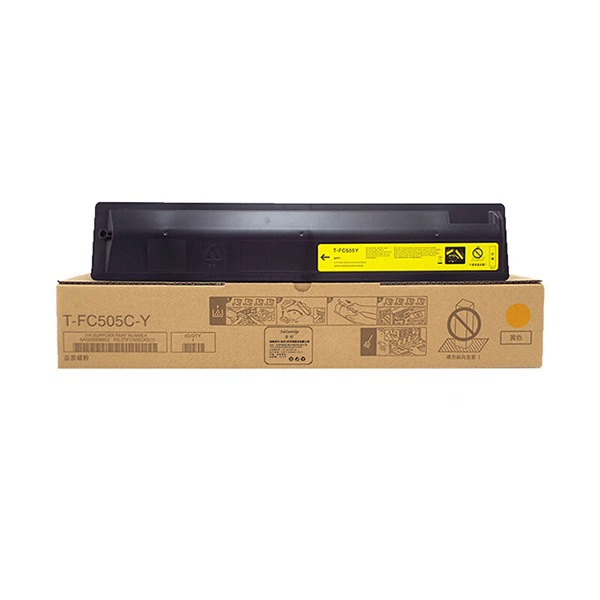 INK CARTRIDGE/盈佳 复印碳粉盒 T-FC505C-Y 黄色 适用东芝Toshiba e-Studio2000AC/2500AC/2505AC/3005AC 1支