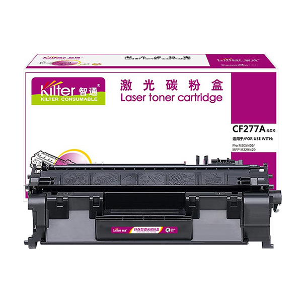 KILTER/智通 易加粉硒鼓 CF277A 黑色 无芯片 适用惠普HP M405n/d/dn/dw/M429dw/fdn/fdw/M305d/dn/M329系列 1支