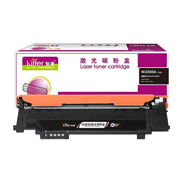 KILTER/智通 硒鼓 W2080A 118A 黑色 适用惠普 HP Color Laser 178nw/179fnw/150a/nw 1支