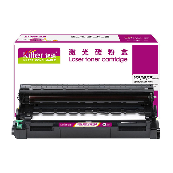 KILTER/智通 硒鼓 P228/268/225分体鼓 黑色 适用富士施乐Fuji Xerox M228b M228db 228fb 228z 268dw 1支