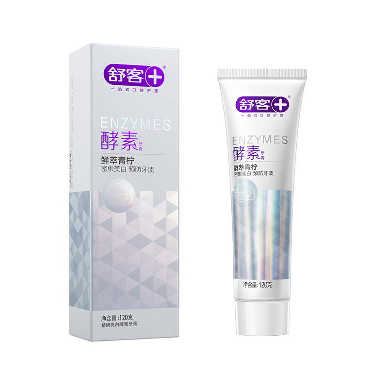 SAKY/舒客 精研亮白酵素牙膏 6928470000000 120g 1支
