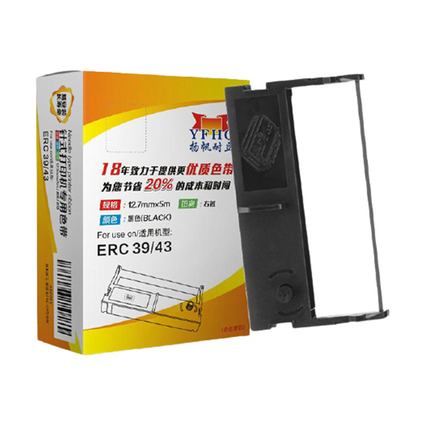 YFHC/扬帆耐立 色带架 ERC39/43 黑色 适用爱普生EPSON ERC-39 43 6040T SMP2000 2010 S76 1支