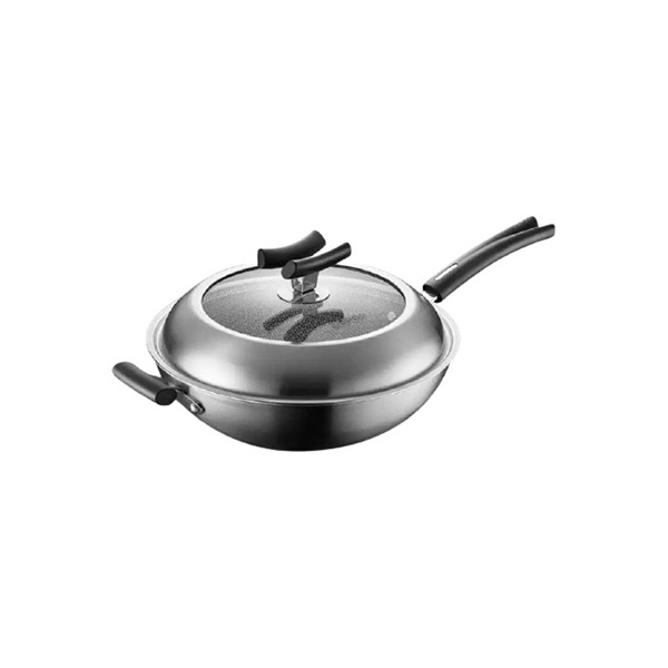 SUPOR/苏泊尔 X晶盾不锈钢炒锅 CC32JA2 φ32cm 不锈钢 1个
