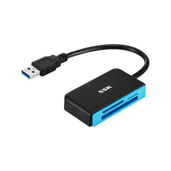 SSK/飚王 SD卡读卡器 SCRM330 USB3.0 1个
