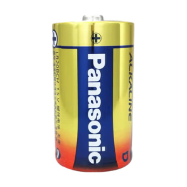 PANASONIC/松下 一号碱性电池 LR20BCH/2B 1.5V 2粒装 1包