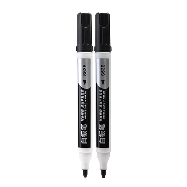 DELI/得力 白板笔 S536(黑色) 1~2mm 10支 1盒