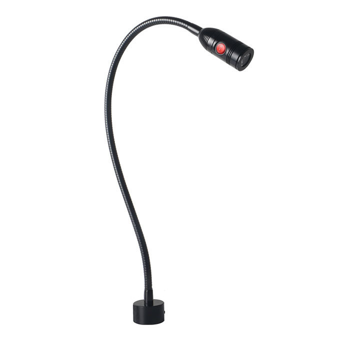 JIUJIA/九家 Y3LED机床灯 1W105-22W1-A-3B1 1W 220V 强磁底座 黑色 1个