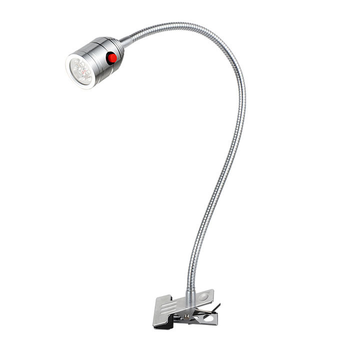 JIUJIA/九家 Y3LED机床设备灯 5W105-22W6-D-1S1 5W 220V 400mm 铁夹子座 1个