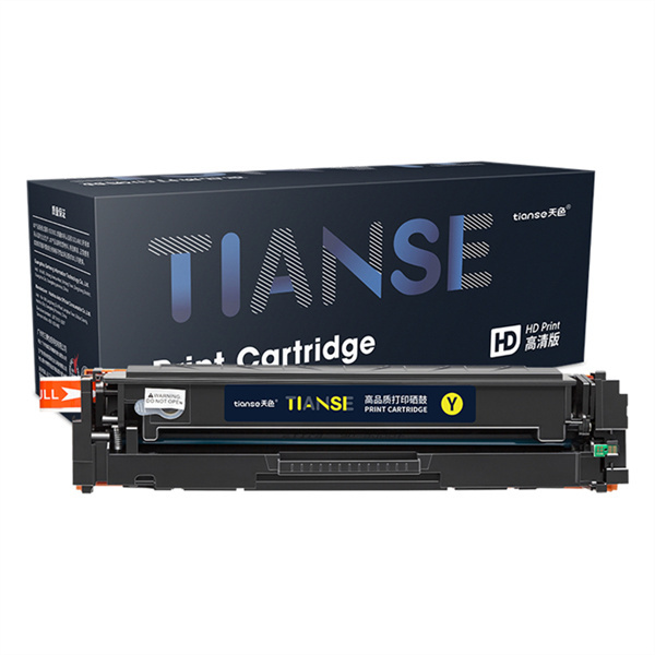 TIANSE/天色 硒鼓 CF502A 黄色 适用惠普HP M254nw/dn/dw MFP M280nw MFP M281fdw/fdn/cdw 标准版 易加粉 1个