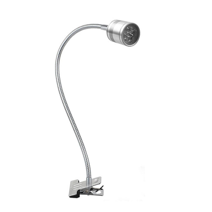 JIUJIA/九家 Y4LED小型机床灯 3W112-02W1-D-1S1 3W 24V 500mm 铁夹子座 1个