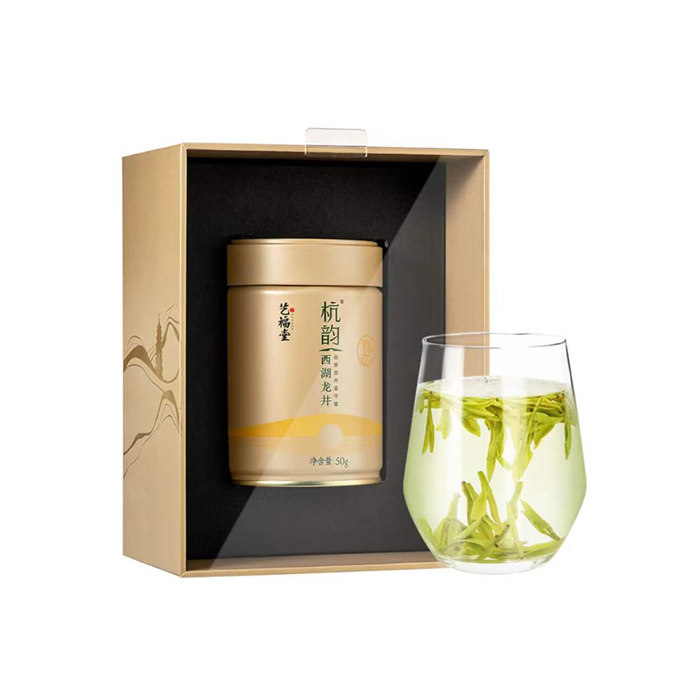EFUTON/艺福堂 杭韵西湖龙井茶EFU15+ 绿茶 50g 1罐