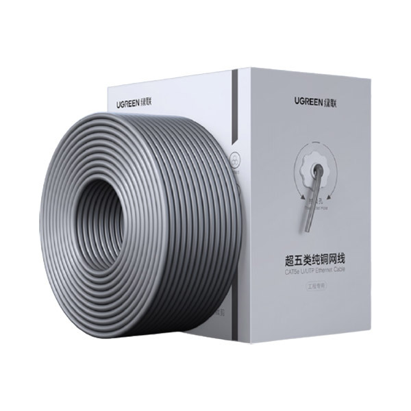 UGREEN/绿联 超五类网线 60547 305m 全铜 非屏蔽八芯双绞 1卷