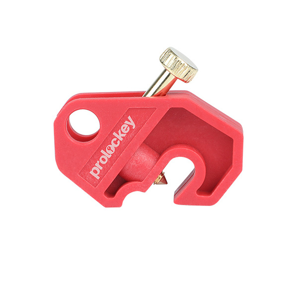 PROLOCKEY/洛科 小型断路器锁 CBL01-2 可钳厚度≤8mm 手动拧紧懒人螺丝实现上锁 1个