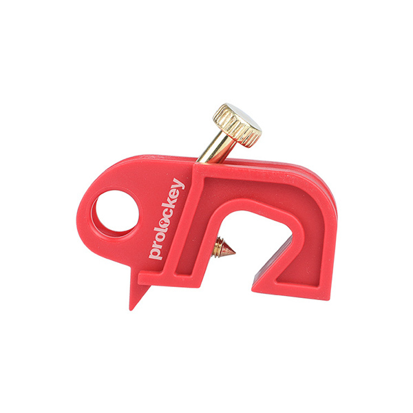 PROLOCKEY/洛科 中小型断路器锁 CBL02-3 可钳厚度≤10mm 手动拧紧懒人螺丝实现上锁 一体式设计 1个