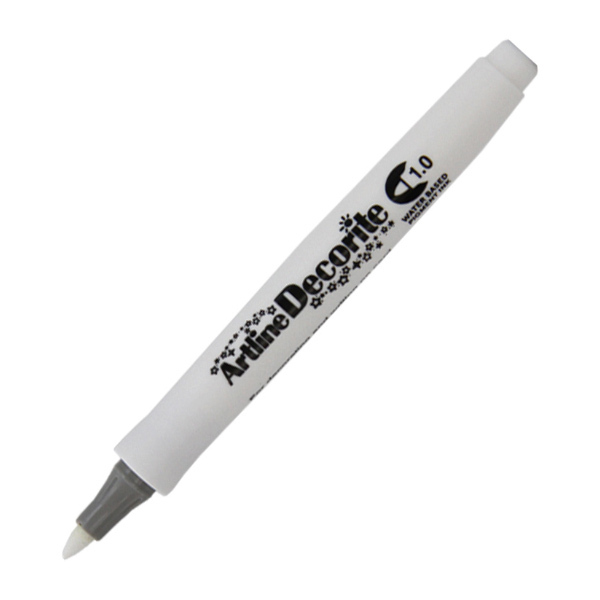 ARTLINE/旗牌雅丽 水性可擦工业记号笔 EDF-1 白色 1mm 1支