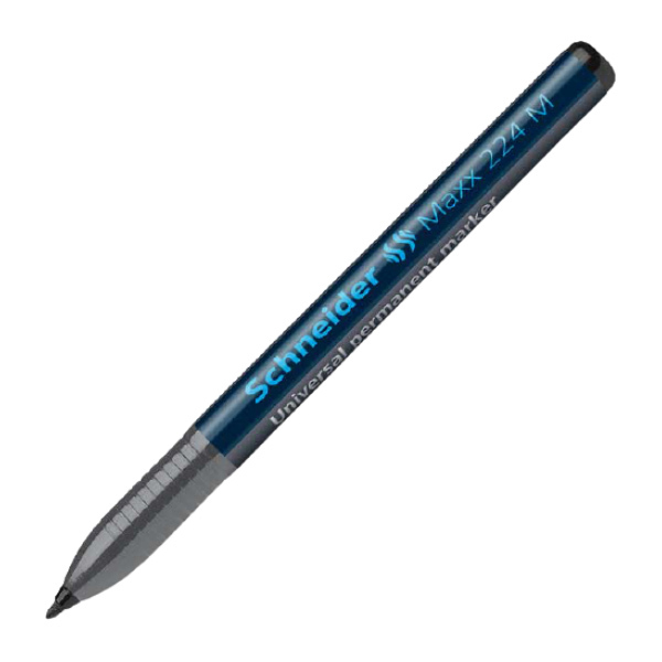 SCHNEIDER/施耐德电气 油性胶片记号笔 224M 黑色 1mm 1支