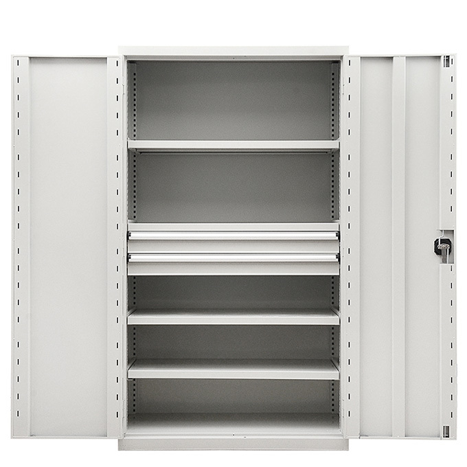 KERUINI/科瑞尼 储物柜 F42000-7035 尺寸 1023×500×1800mm 层板承重150kg RAL7035灰白色 1台