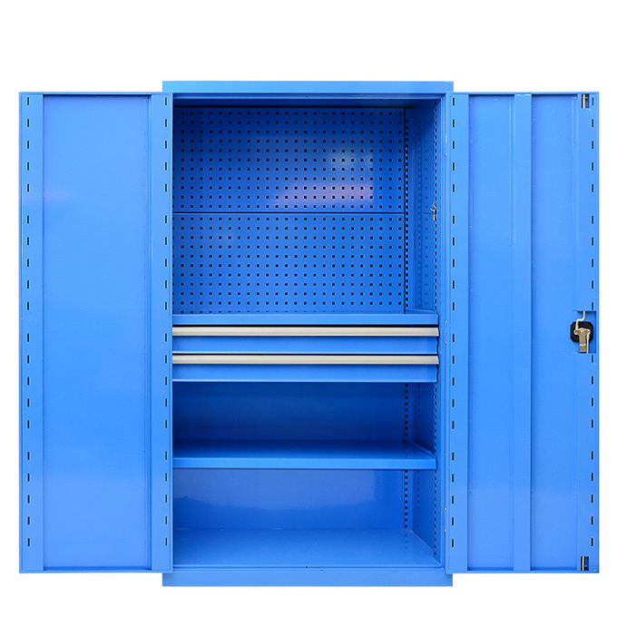 KERUINI/科瑞尼 重型置物工具柜 F22002-5015 尺寸 1023×500×1800mm 层板承重150kg RAL5015蓝色 1台